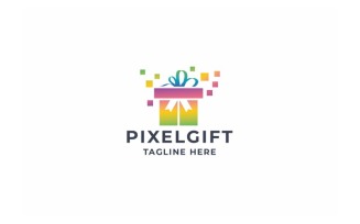 Professional Pixel Gift Logo