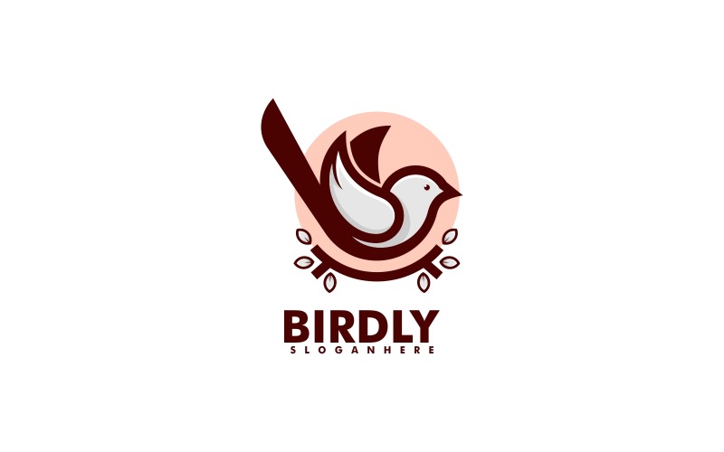 Bird Simple Mascot Logo Vol.1 Logo Template
