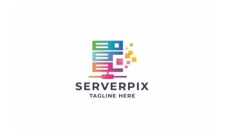 Professional Pixel Server Logo