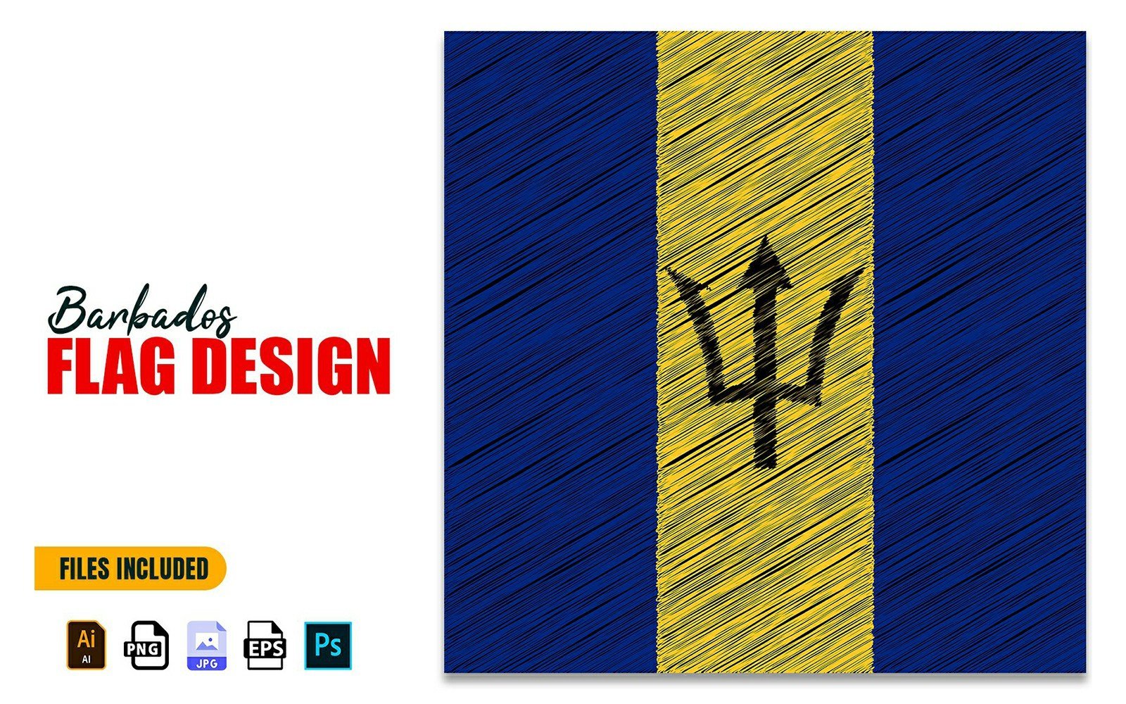 Kit Graphique #268149 Barbados Drapeau Divers Modles Web - Logo template Preview