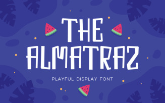 Almatraz Playful Display Font