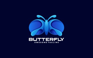 Butterfly Gradient Logo Style Vol.1