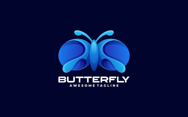 Butterfly Gradient Logo Style Vol.1 Logo Template