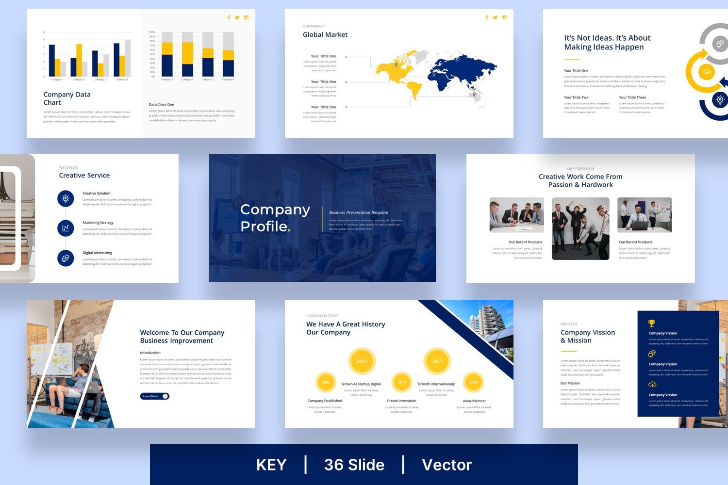 Kit Graphique #268263 Agence Business Divers Modles Web - Logo template Preview