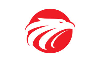 Eagle Head Vector Logo Design Template V2