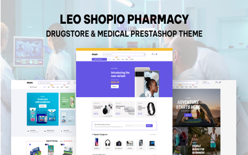 Leo Shopio Electronics Prestashop Theme PrestaShop Theme