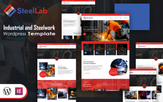 Steellab - Industrial and Steelwork Wordpress Template