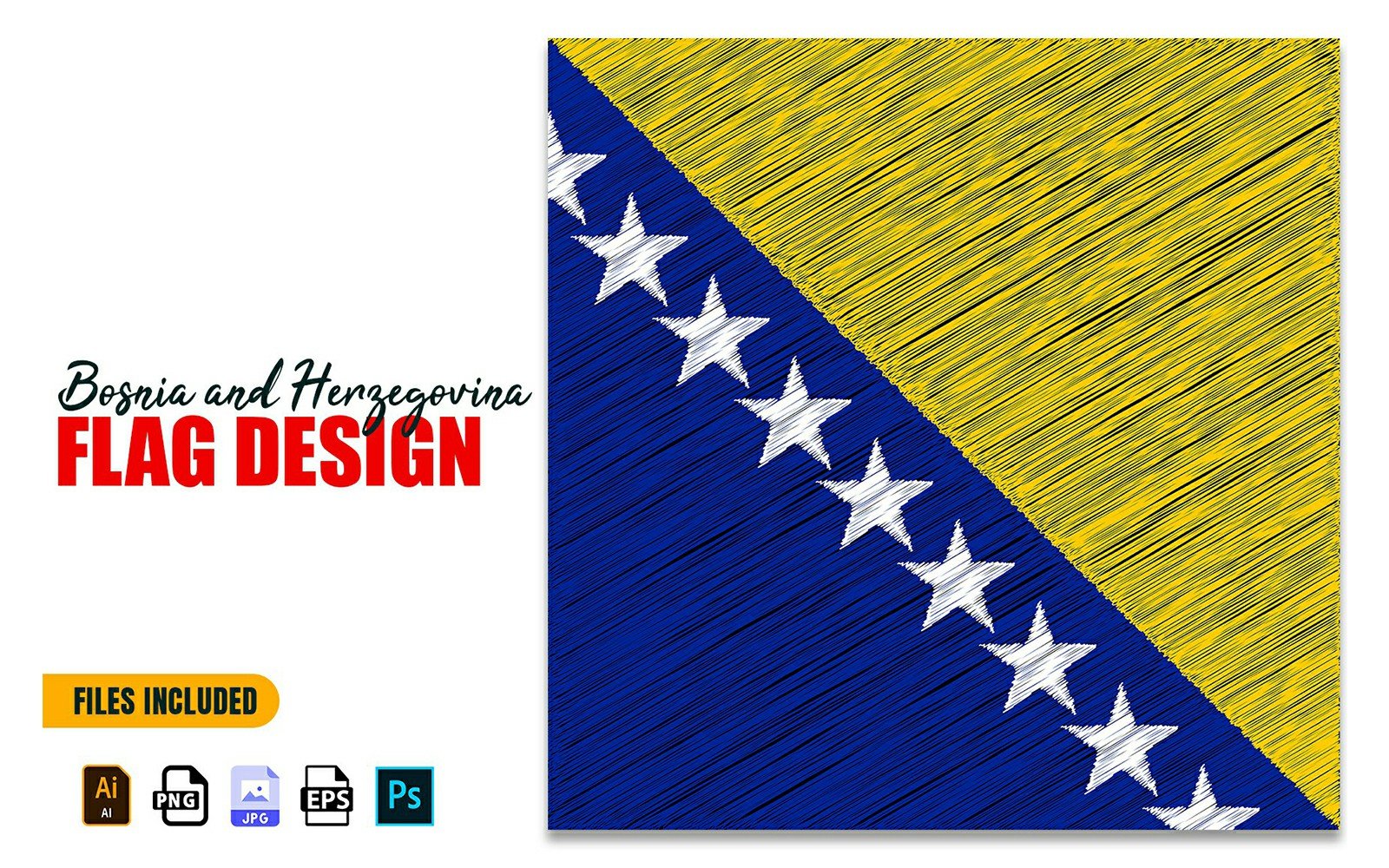 Kit Graphique #268307 Bosnia Drapeau Divers Modles Web - Logo template Preview