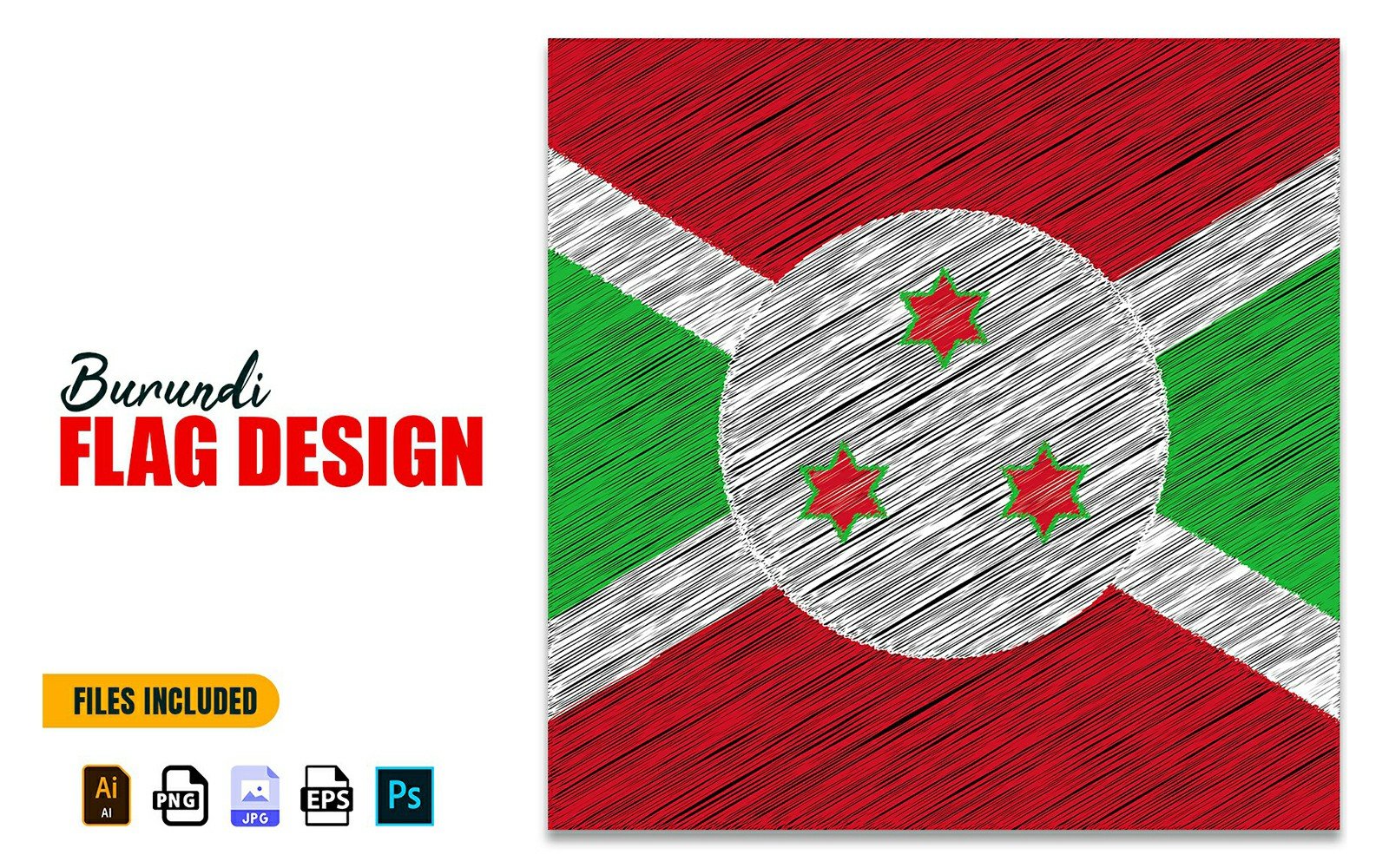 Kit Graphique #268319 Burundi Drapeau Divers Modles Web - Logo template Preview
