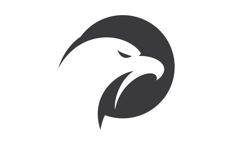 Eagle Head Vector Logo Design Template V5 Logo Template