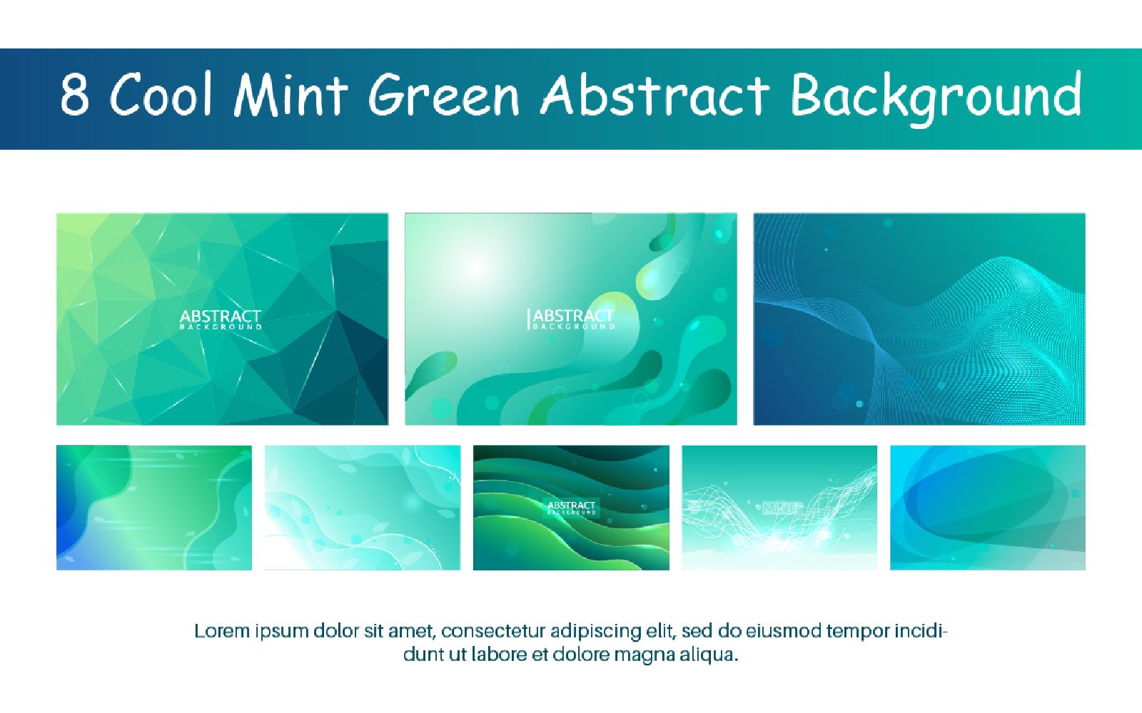 Template #268415 Wave Mint Webdesign Template - Logo template Preview