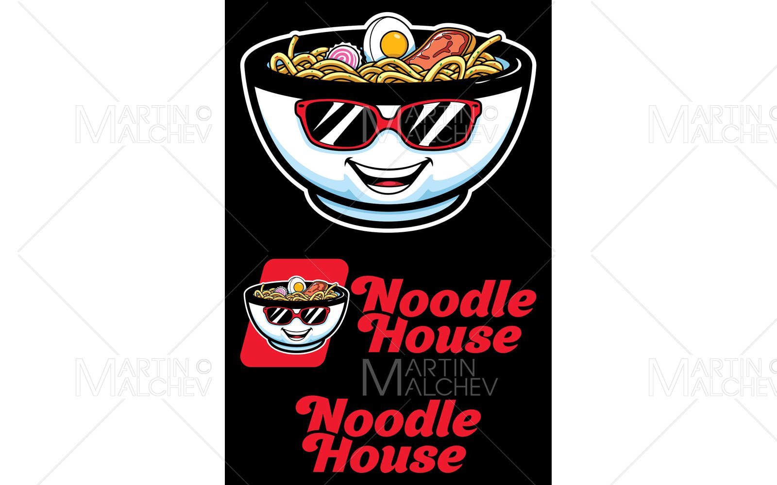 Kit Graphique #268434 Noodle Soup Divers Modles Web - Logo template Preview