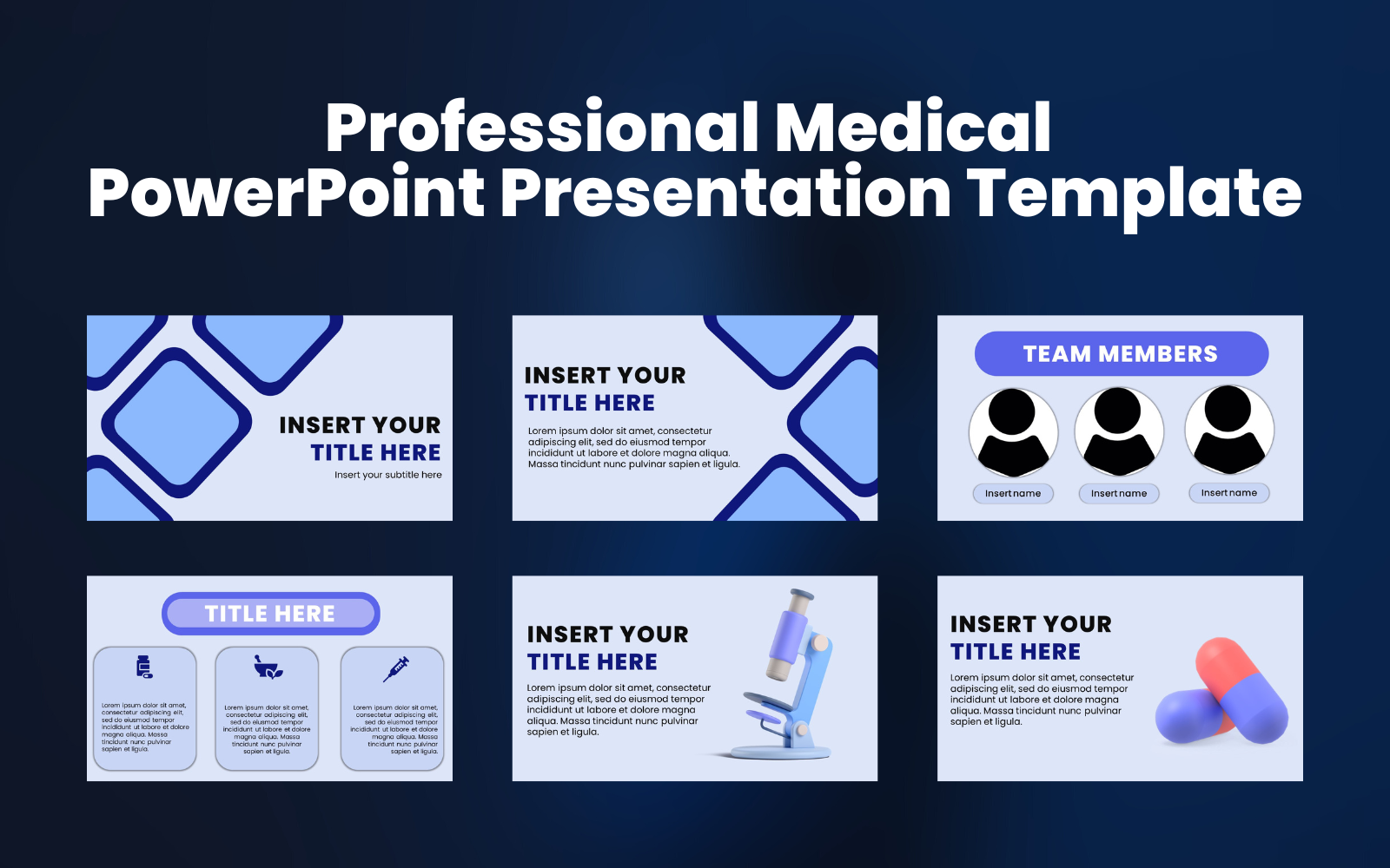 Professional Medical PowerPoint Presentation Template
