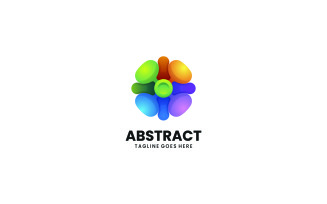 Abstract Gradient Colorful Logo Vol.2