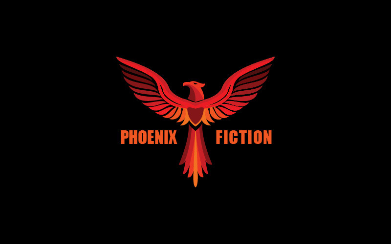 Phoenix Logo ( Fire Bird Logo ) Logo Template