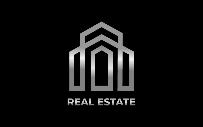 Real Estate Logo ( building construction ) Logo Template