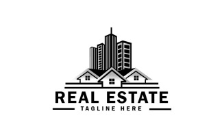 Real Estate Logo and Home Logo