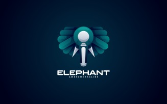 Elephant Gradient Logo Vol.1