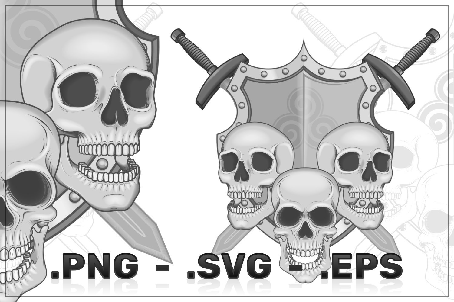 Kit Graphique #268776 Skull Bone Divers Modles Web - Logo template Preview