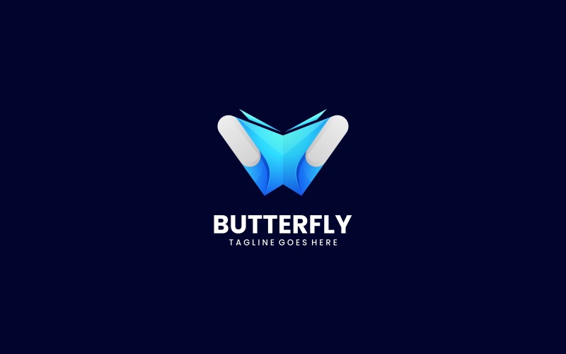 Butterfly Gradient Logo Vol.1 Logo Template