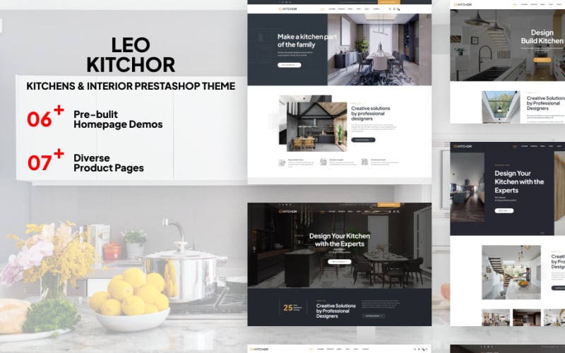 Leo Kitchor - Kitchens & Interior Prestashop Theme PrestaShop Theme