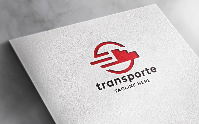 Super Transport Truck Logo Logo Template