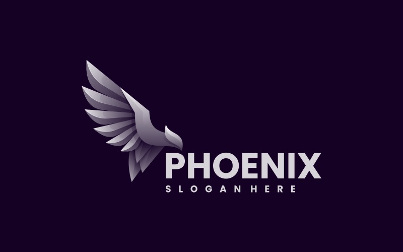 Phoenix Gradient Logo Style Vol.1 Logo Template