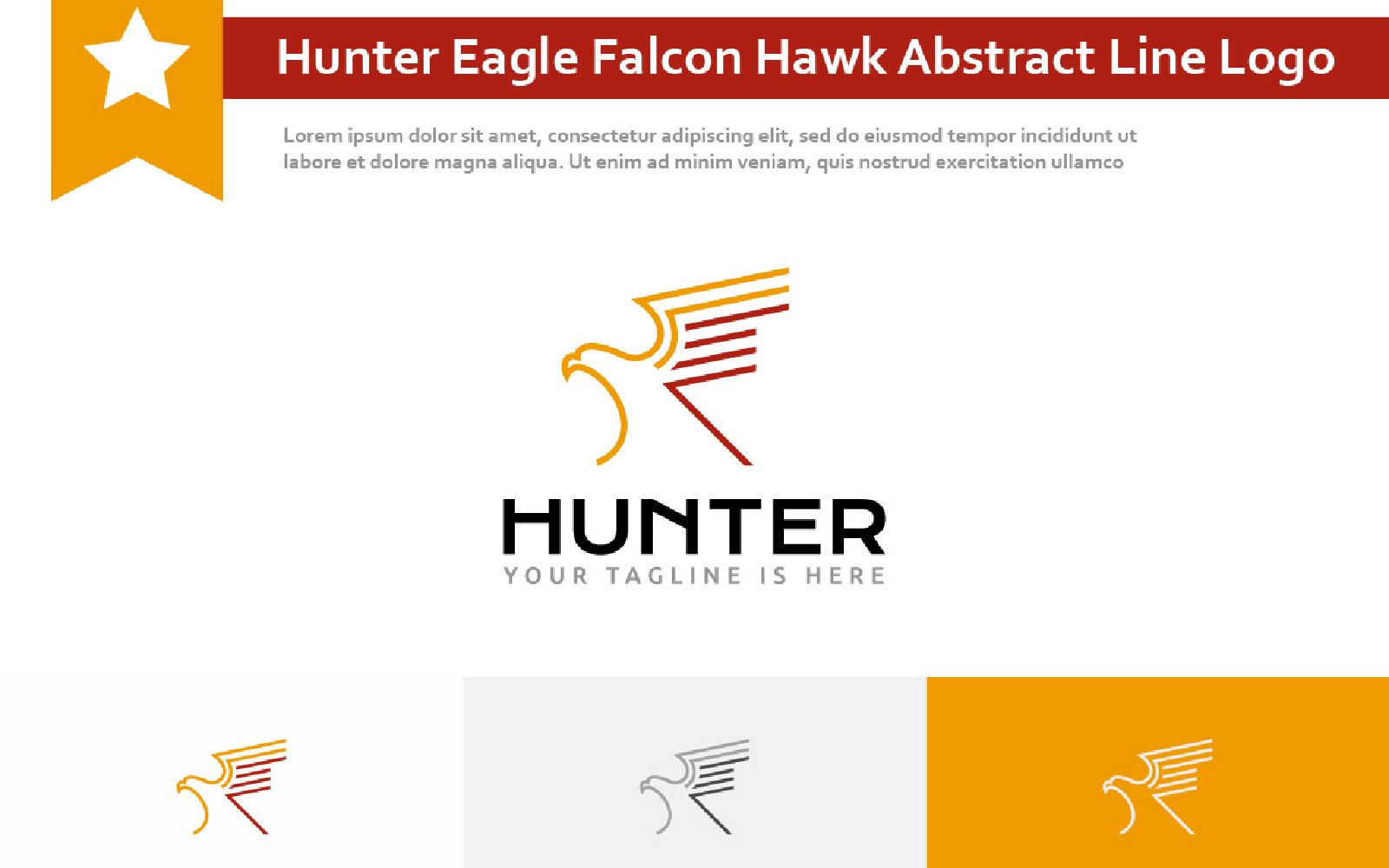 Kit Graphique #268979 Hunter Eagle Divers Modles Web - Logo template Preview