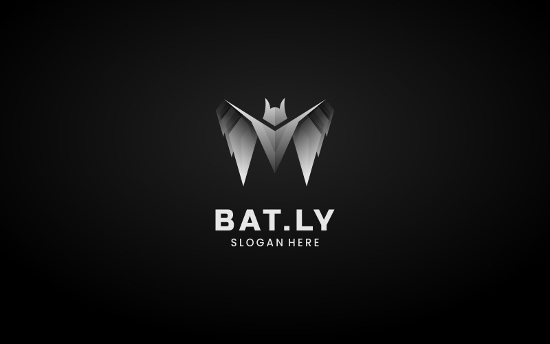 Bat Gradient Logo Style Vol.1 Logo Template