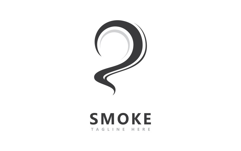 Smoke Vector Logo Design Template V6 Logo Template