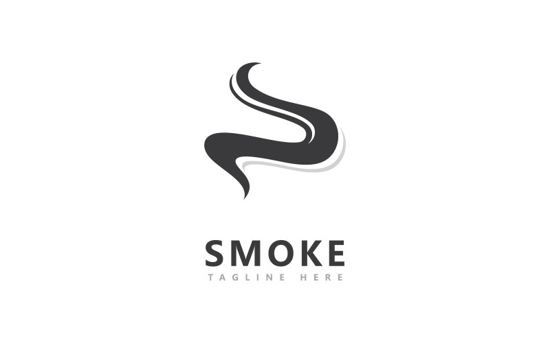 Smoke Vector Logo Design Template V8 Logo Template
