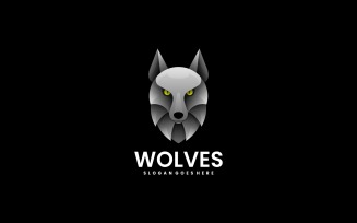 Wolf Gradient Logo Style Vol.1