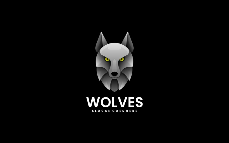 Wolf Gradient Logo Style Vol.1 Logo Template