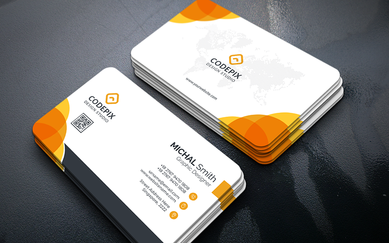 Business Card Templates Corporate Identity Template v101