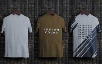 T-Shirt Product Mockups Template