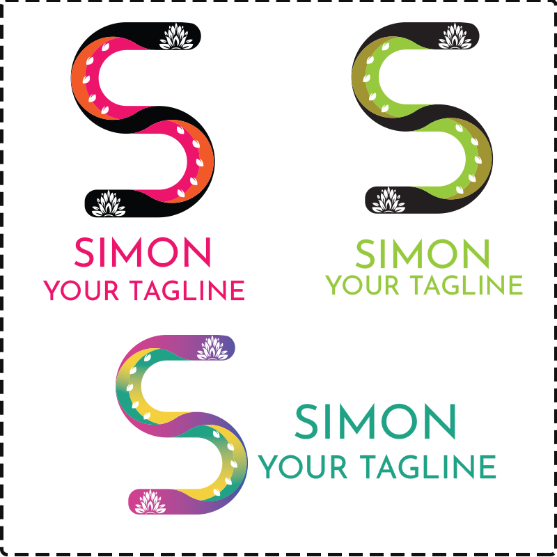 Letter S Logo Template- Simon