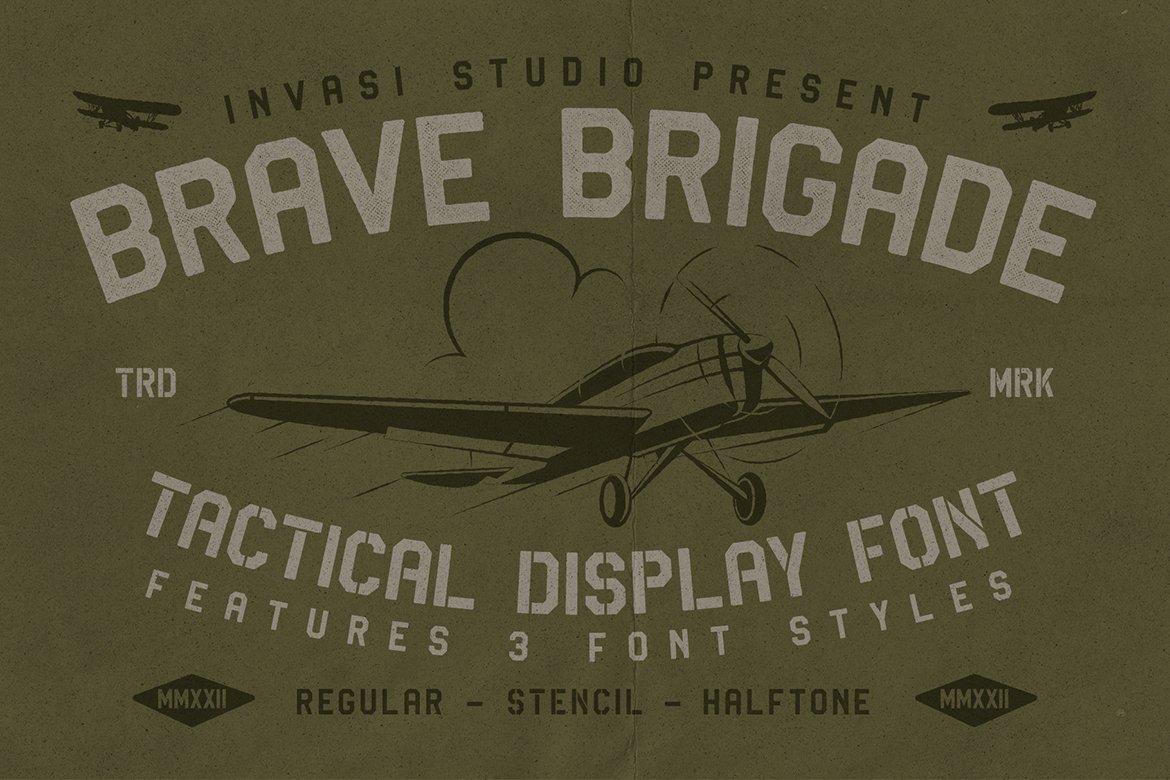 Kit Graphique #269169 Stencil Font Divers Modles Web - Logo template Preview