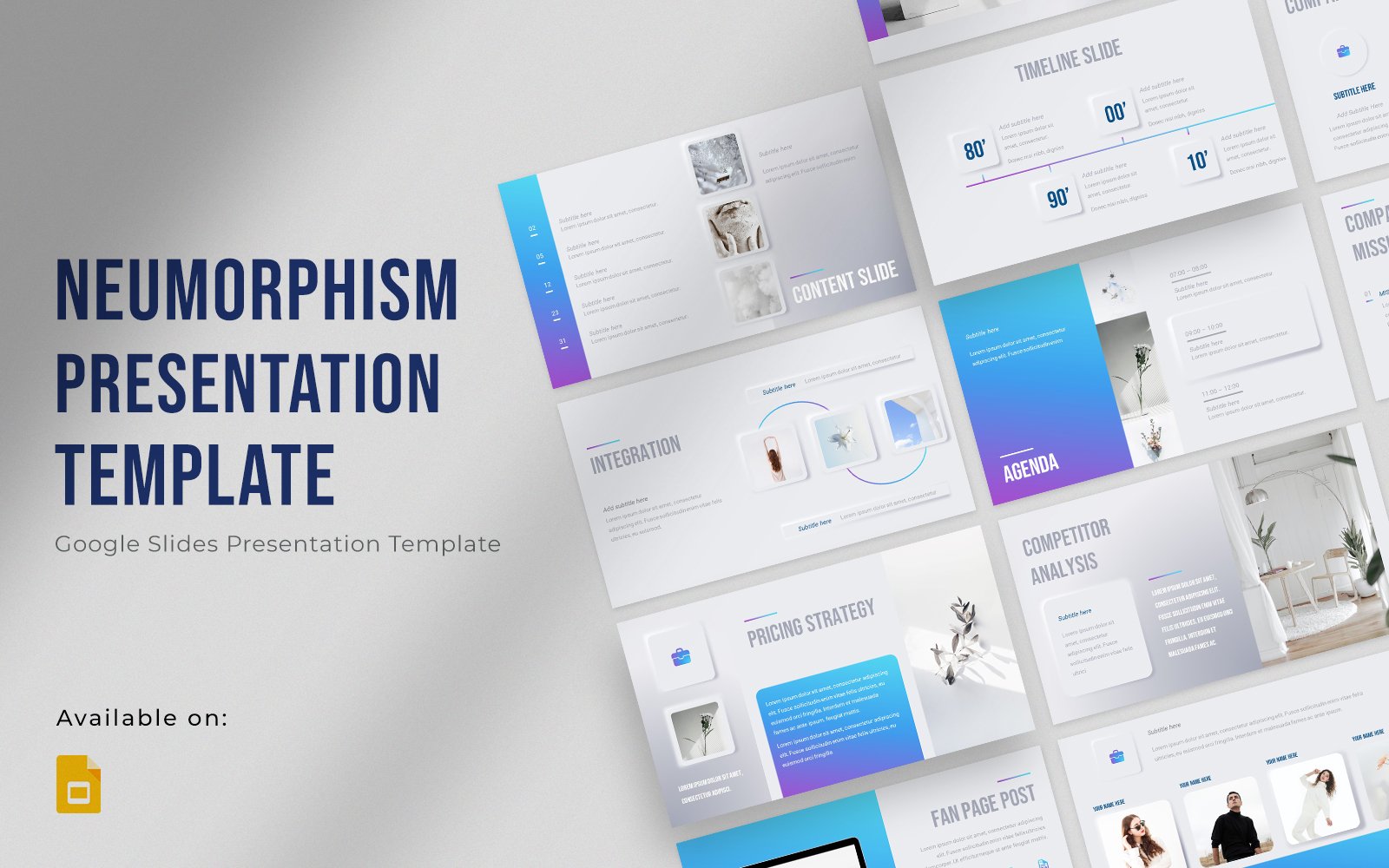 Template #269175 Shadow Gradient Webdesign Template - Logo template Preview