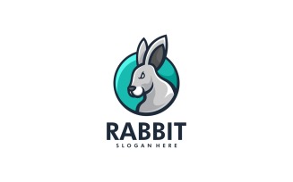 Rabbit Mascot Logo Template