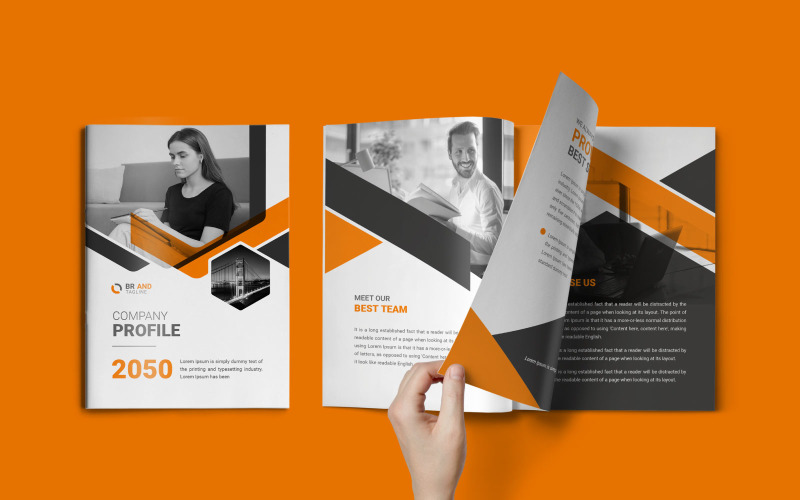 Marketing Agency Company Profile Brochure Corporate Identity