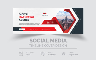 Corporate Social Media Timeline Cover