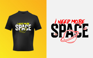 Creative Typography Sticker T-shirt Vector Template Design