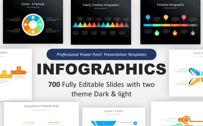 Infographic Bundle Element Pack 1 PowerPoint Template
