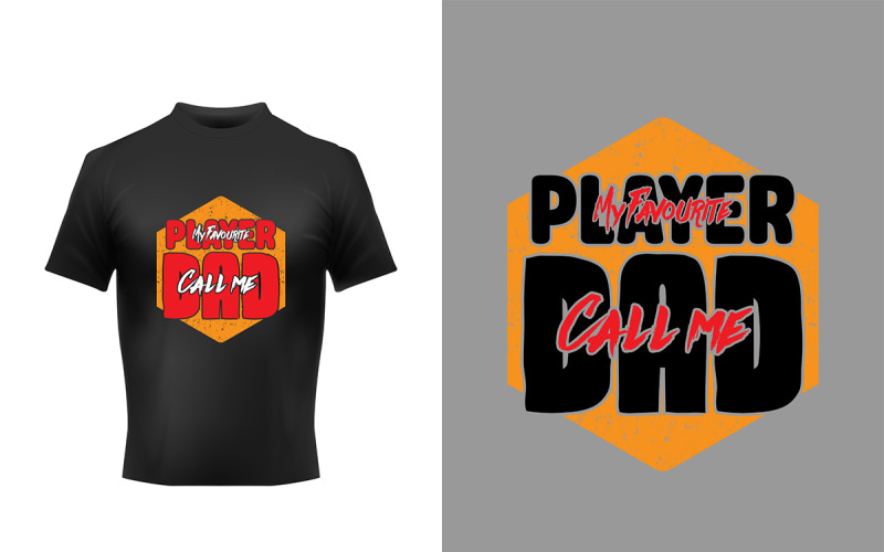 Multipurpose Typography Sticker T-shirt Vector Template Design