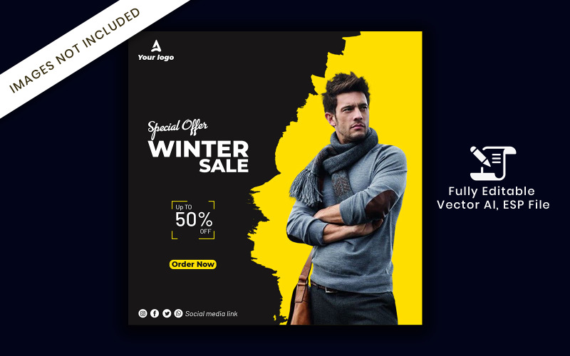 Special Winter and Summer Sale Social Media