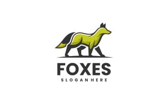 Fox Simple Mascot Logo Vol.1