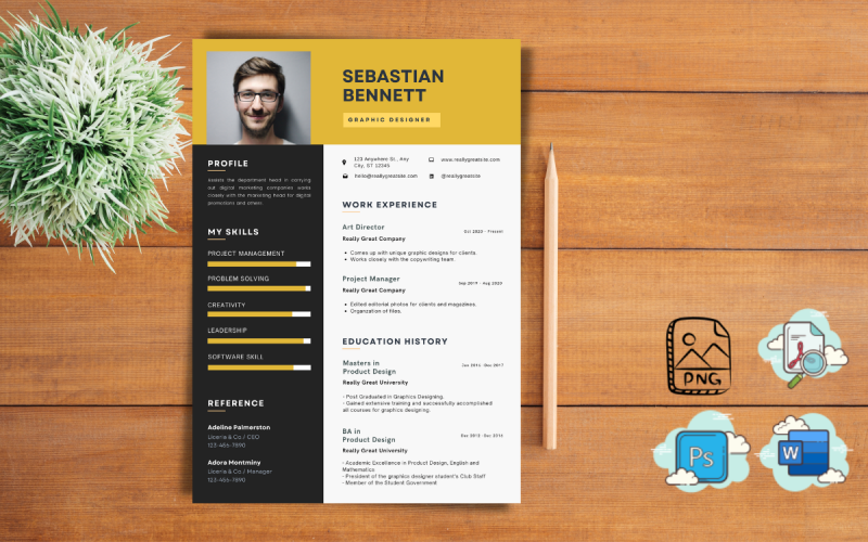 Free Graphic designer Resume Printable Template Resume Template