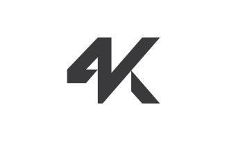 4K Ultra HD Symbol Resolution Simple Symbol Letter And Number V4