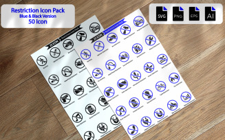 40 Premium Restriction Icon Pack