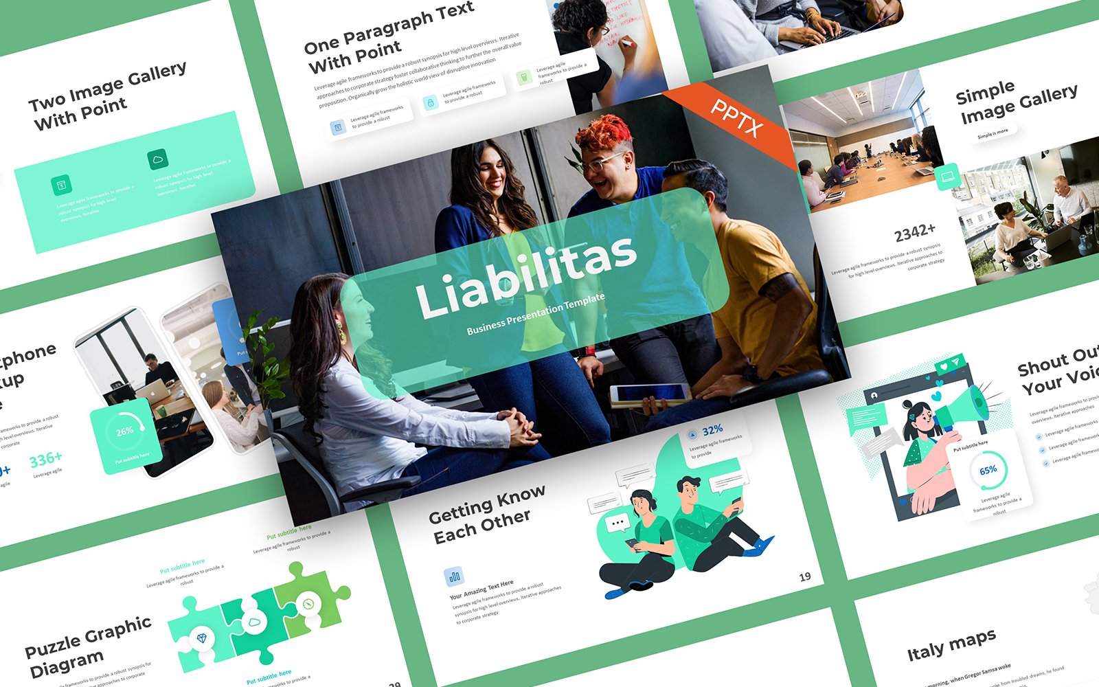 Template #269618 Business Plan Webdesign Template - Logo template Preview